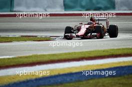 Kimi Raikkonen (FIN) Ferrari SF15-T. 28.03.2015. Formula 1 World Championship, Rd 2, Malaysian Grand Prix, Sepang, Malaysia, Saturday.