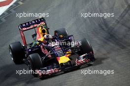 Daniil Kvyat (RUS) Red Bull Racing RB11. 20.09.2015. Formula 1 World Championship, Rd 13, Singapore Grand Prix, Singapore, Singapore, Race Day.