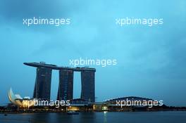 Scenic Singapore. 20.09.2015. Formula 1 World Championship, Rd 13, Singapore Grand Prix, Singapore, Singapore, Race Day.