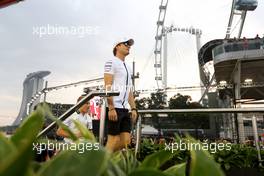Nico Rosberg (GER), Mercedes AMG F1 Team  20.09.2015. Formula 1 World Championship, Rd 13, Singapore Grand Prix, Singapore, Singapore, Race Day.