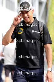 Pastor Maldonado (VEN), Lotus F1 Team  20.09.2015. Formula 1 World Championship, Rd 13, Singapore Grand Prix, Singapore, Singapore, Race Day.