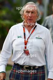 Jackie Stewart (GBR). 20.09.2015. Formula 1 World Championship, Rd 13, Singapore Grand Prix, Singapore, Singapore, Race Day.