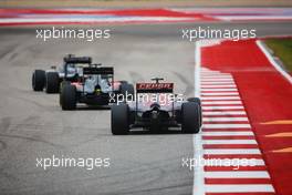 Carlos Sainz Jr (ESP) Scuderia Toro Rosso STR10. 25.10.2015. Formula 1 World Championship, Rd 16, United States Grand Prix, Austin, Texas, USA, Race Day.