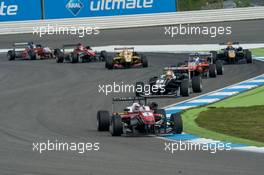 Start of the Race 02.05.2015. FIA F3 European Championship 2015, Round 2, Race 2, Hockenheimring, Germany