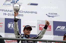 Winner Charles Leclerc (MCO) Van Amersfoort Racing Dallara F312 – Volkswagen 20.06.2015. FIA F3 European Championship 2015, Round 5, Race 1, Spa-Francorchamps, Belgium