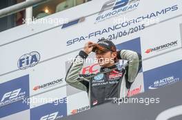 Charles Leclerc (MCO) Van Amersfoort Racing Dallara F312 – Volkswagen;  20.06.2015. FIA F3 European Championship 2015, Round 5, Race 1, Spa-Francorchamps, Belgium