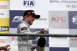 Podium, Felix Rosenqvist (SWE) Prema Powerteam Dallara F312 – Mercedes-Benz 20.06.2015. FIA F3 European Championship 2015, Round 5, Race 1, Spa-Francorchamps, Belgium