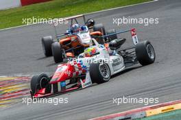 Jake Dennis (GBR) Prema Powerteam Dallara F312 – Mercedes-Benz;  20.06.2015. FIA F3 European Championship 2015, Round 5, Race 2, Spa-Francorchamps, Belgium