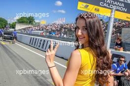grid girl;  28.06.2015. FIA F3 European Championship 2015, Round 6, Race 3, Norisring, Germany