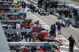 pit lane;  10.07.2015. FIA F3 European Championship 2015, Round 7, Qualifying, Zandvoort, Netherlands
