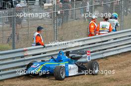 Nicolas Pohler (GER) Double R Racing Dallara F312 – Mercedes-Benz;  12.07.2015. FIA F3 European Championship 2015, Round 7, Race 3, Zandvoort, Netherlands