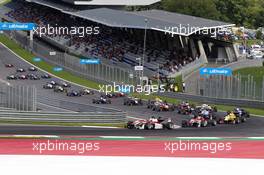 Start Race 2. 01.08.2015. FIA F3 European Championship 2015, Round 8, Race 2, Red Bull Ring, Spielberg, Austria