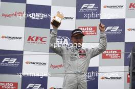 Podium, 2nd Felix Rosenqvist (SWE) Prema Powerteam Dallara F312 – Mercedes-Benz 02.08.2015. FIA F3 European Championship 2015, Round 8, Race 3, Red Bull Ring, Spielberg, Austria
