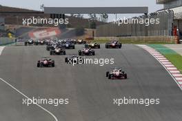 Start of the Race 05.09.2015. FIA F3 European Championship 2015, Round 9, Race 1, Portimao, Portugal