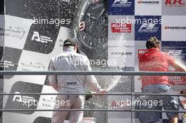 Podium,  Felix Rosenqvist (SWE) Prema Powerteam Dallara F312 – Mercedes-Benz 06.09.2015. FIA F3 European Championship 2015, Round 9, Race 3, Portimao, Portugal