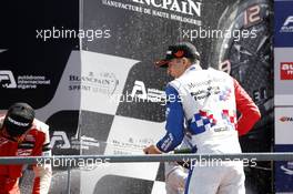 Podium, Jake Dennis (GBR) Prema Powerteam Dallara F312 – Mercedes-Benz 06.09.2015. FIA F3 European Championship 2015, Round 9, Race 3, Portimao, Portugal