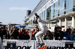 Race Winner and Champion 2015, Felix Rosenqvist (SWE) Prema Powerteam Dallara F312 – Mercedes-Benz 27.09.2015. FIA F3 European Championship 2015, Round 10, Race 3, Nürburgring, Germany