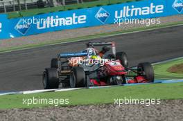 Jake Dennis (GBR) Prema Powerteam Dallara F312 – Mercedes-Benz;  18.10.2015. FIA F3 European Championship 2015, Round 11, Race 3, Hockenheimring, Germany
