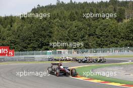 Sergey Sirotkin (RUS) Rapax Team 22.08.2015. GP2 Series, Rd 7, Spa-Francorchamps, Belgium, Saturday.