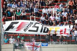 Race 2, Fans of Stoffel Vandoorne (BEL) Art Grand Prix 23.08.2015. GP2 Series, Rd 7, Spa-Francorchamps, Belgium, Sunday.
