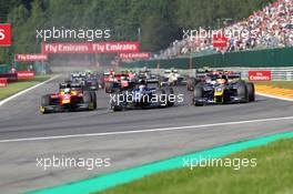 Race 1, Jordan King (GBR) Racing Engineering 22.08.2015. GP2 Series, Rd 7, Spa-Francorchamps, Belgium, Saturday.
