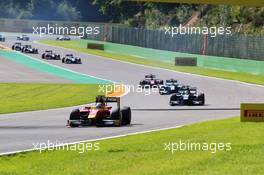 Race 2, Jordan King (GBR) Racing Engineering 23.08.2015. GP2 Series, Rd 7, Spa-Francorchamps, Belgium, Sunday.