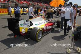 Race 1, Rio Haryanto (MCO), Campos Racing 09.05.2015. GP2 Series, Rd 2, Barcelona, Spain, Saturday.