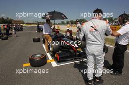 Race 1, Sergey Sirotkin (RUS), Rapax Team 09.05.2015. GP2 Series, Rd 2, Barcelona, Spain, Saturday.