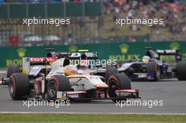 Race 2, Arthur Pic (FRA) Campos Racing 05.07.2015. GP2 Series, Rd 5, Silverstone, England, Sunday.