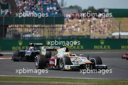 Race 1, Rio Haryanto (IND) Campos Racing 04.07.2015. GP2 Series, Rd 5, Silverstone, England, Saturday.
