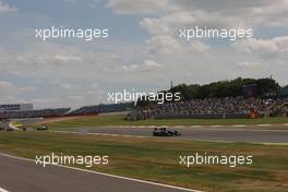 Race 1, Sergio Canamasas (ESP) Lazarus 04.07.2015. GP2 Series, Rd 5, Silverstone, England, Saturday.