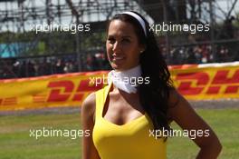 Race 1, Grid Girl 04.07.2015. GP2 Series, Rd 5, Silverstone, England, Saturday.