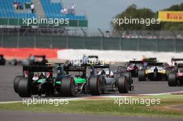 Race 1, Marlon Stockinger (PHI), Status Grand Prix 04.07.2015. GP2 Series, Rd 5, Silverstone, England, Saturday.