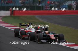 Race 2, Stoffel Vandoorne (BEL) Art Grand Prix 05.07.2015. GP2 Series, Rd 5, Silverstone, England, Sunday.