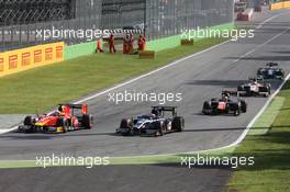 Race 1, 3rd position Mitch Evans (NZL) Russian Time 05.09.2015. GP2 Series, Rd 8, Monza, Italy, Saturday.