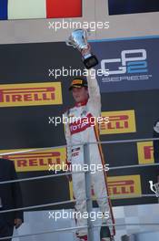 Race 2, 2nd position Arthur Pic (FRA) Campos Racing 06.09.2015. GP2 Series, Rd 8, Monza, Italy, Sunday.