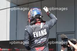 Race 2, Mitch Evans (NZL) Russian Time, race winner 06.09.2015. GP2 Series, Rd 8, Monza, Italy, Sunday.