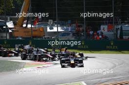 Race 1, Start of the race 05.09.2015. GP2 Series, Rd 8, Monza, Italy, Saturday.