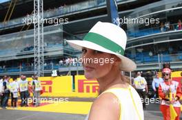 Race 1, Grid Girl 05.09.2015. GP2 Series, Rd 8, Monza, Italy, Saturday.