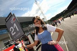Race 2,  Grid Girl 21.06.2015. GP3 Series, Rd 2, Spielberg, Austria, Sunday.