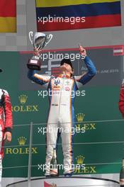 Race 2,  1st position Oscar Tunjo (COL) Trident 21.06.2015. GP3 Series, Rd 2, Spielberg, Austria, Sunday.