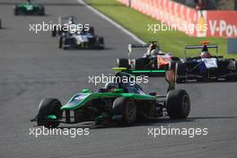 Race 2, Alex Fontana (SUI) Art Grand Prix 23.08.2015. GP3 Series, Rd 5, Spa-Francorchamps, Belgium, Sunday.
