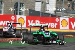 Race 2, Sandy Stuvik (THA) Status Grand Prix 23.08.2015. GP3 Series, Rd 5, Spa-Francorchamps, Belgium, Sunday.