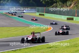 Race 2, Esteban Ocon (FRA) ART Grand Prix 23.08.2015. GP3 Series, Rd 5, Spa-Francorchamps, Belgium, Sunday.