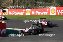 Race 2, Alex Palou (ESP) Campos Racing 23.08.2015. GP3 Series, Rd 5, Spa-Francorchamps, Belgium, Sunday.