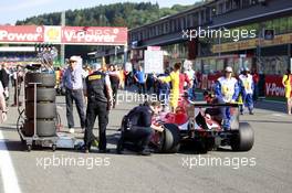 Emil Bernstorff (GBR) Arden International 23.08.2015. GP3 Series, Rd 5, Spa-Francorchamps, Belgium, Sunday.