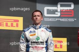 Race 2 podium:  2nd Jimmy Eriksson (SVE), Koiranen G 10.05.2015. GP3 Series, Rd 1, Barcelona, Spain, Sunday.