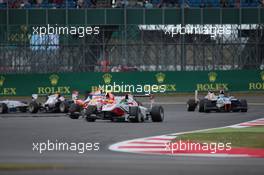 Race 1,  Start of the race 04.07.2015. GP3 Series, Rd 3, Silverstone, England, Saturday.