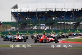 Race 2, Start of the race 05.07.2015. GP3 Series, Rd 3, Silverstone, England, Sunday.