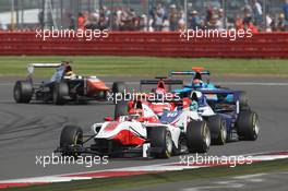 Race 1,  Esteban Ocon (FRA) ART Grand Prix 04.07.2015. GP3 Series, Rd 3, Silverstone, England, Saturday.